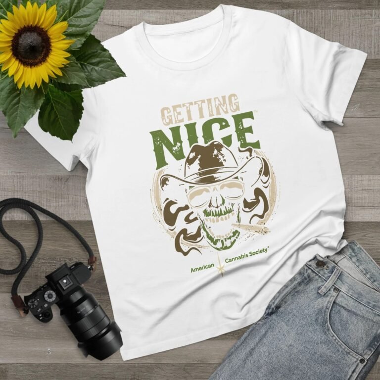 Getting Nice American Cannabis Society THCA t-shirt $25 free shipping Green Bay Wisconsin